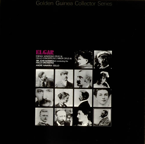 Edward Elgar Enigma Variations Op. 36 & Cello Concerto in E Minor Op. 85 vinyl LP album (LP record) UK EFDLPEN538569
