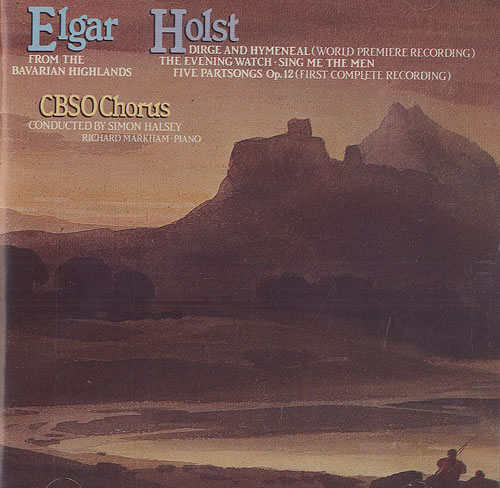 Edward Elgar From The Bavarian Highlands CD album (CDLP) UK EFDCDFR490434