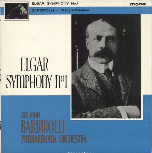 Edward Elgar Symphony No.1 In A Flat Major vinyl LP album (LP record) UK EFDLPSY688357
