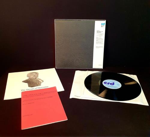 Edward Elgar The Dream of Gerontius 2-LP vinyl record set (Double LP Album) UK EFD2LTH758499