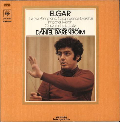 Edward Elgar The Five Pomp And Circumstance Marches / Imperial March / Crown Of India-Suite vinyl LP album (LP record) German EFDLPTH797431