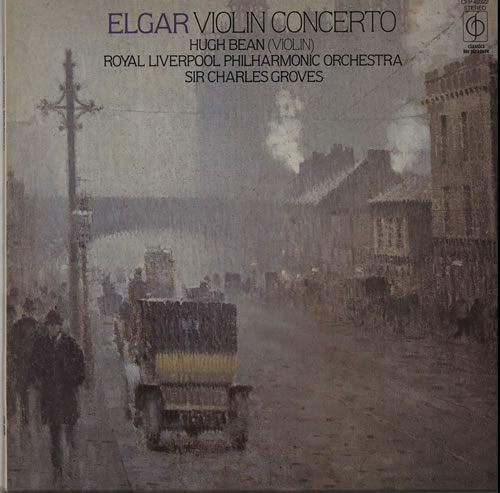 Edward Elgar Violin Concerto vinyl LP album (LP record) UK EFDLPVI630702