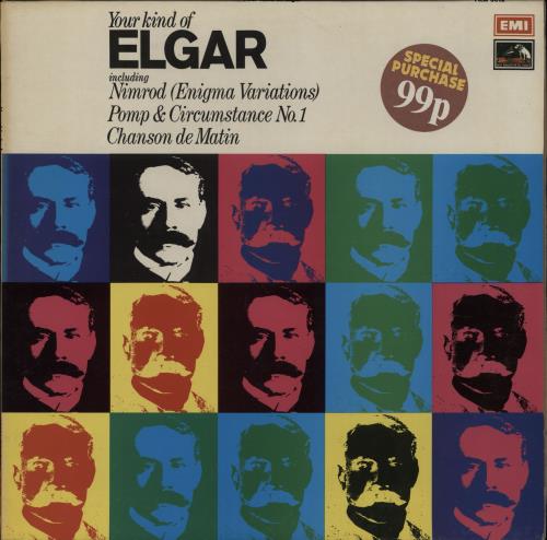 Edward Elgar Your Kind Of Elgar vinyl LP album (LP record) UK EFDLPYO762639