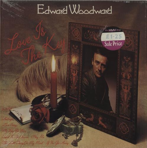 Edward Woodward Love Is The Key vinyl LP album (LP record) UK EWWLPLO305715