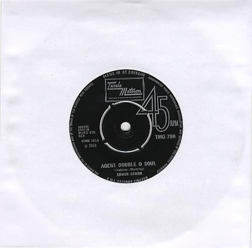 Edwin Starr Agent Double O Soul 7" vinyl single (7 inch record / 45) UK EDS07AG348804