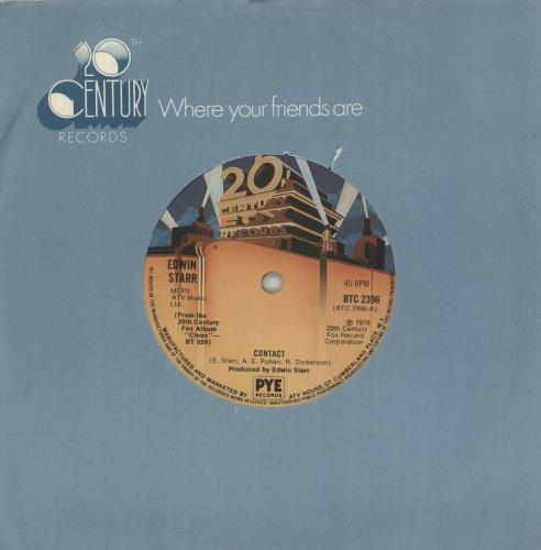 Edwin Starr Contact 7" vinyl single (7 inch record / 45) UK EDS07CO872220