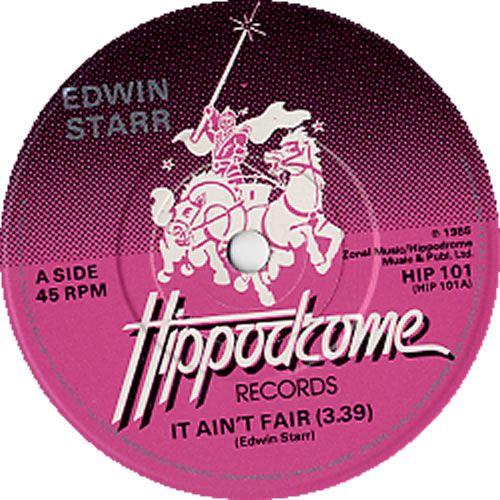 Edwin Starr It Ain't Fair 7" vinyl single (7 inch record / 45) UK EDS07IT622095