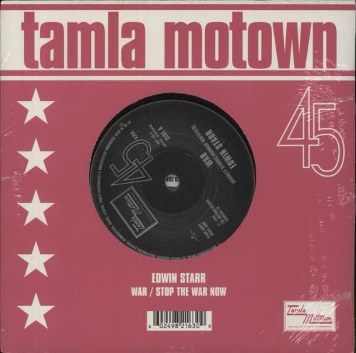 Edwin Starr War 7" vinyl single (7 inch record / 45) UK EDS07WA550175