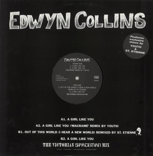 Edwyn Collins A Girl Like You - 1st Issue - EX 12" vinyl single (12 inch record / Maxi-single) UK EDW12AG864390