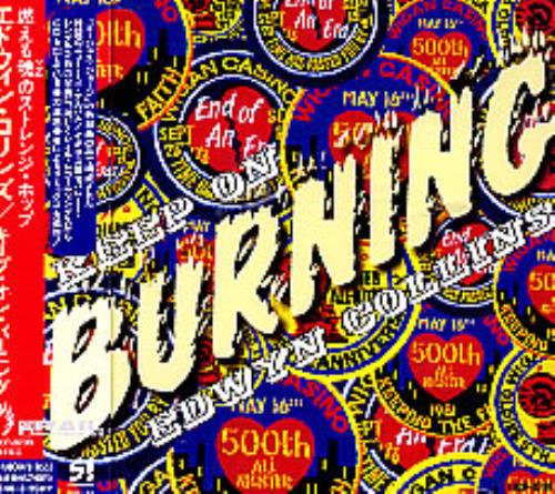 Edwyn Collins Keep On Burning CD album (CDLP) Japanese EDWCDKE134449