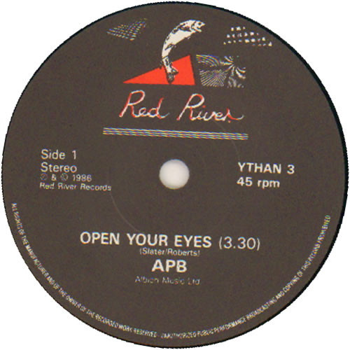 Edwyn Collins Open Your Eyes 7" vinyl single (7 inch record / 45) UK EDW07OP639079