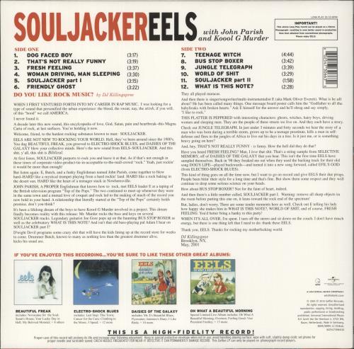 Eels Souljacker - 180g vinyl LP album (LP record) UK EELLPSO870746