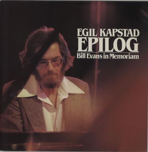 Egil Kapstad Epilog - Bill Evans In Memoriam vinyl LP album (LP record) Norwegian I89LPEP675344