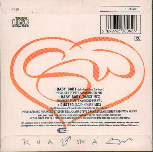 Eighth Wonder Baby Baby CD single (CD5 / 5") UK EIGC5BA06445