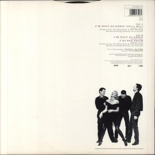 Eighth Wonder I'm Not Scared (Disco Mix) 12" vinyl single (12 inch record / Maxi-single) UK EIG12IM14130