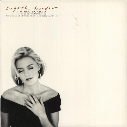Eighth Wonder I'm Not Scared 10" vinyl single (10 inch record) UK EIG10IM00383