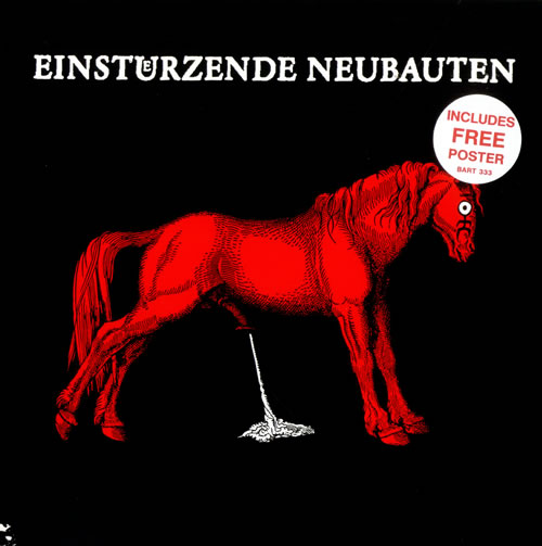 Einsturzende Neubauten Haus Der L�ge + Poster vinyl LP album (LP record) UK EINLPHA444699