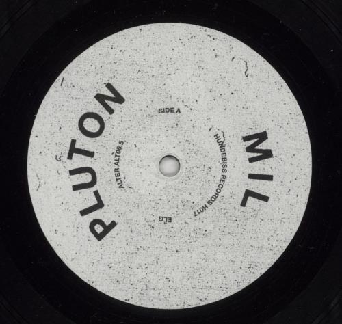 El-G Mil Pluton vinyl LP album (LP record) Italian 8WBLPMI865578