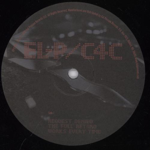 EL-P Cancer 4 Cure 2-LP vinyl record set (Double LP Album) US 0--2LCA893065