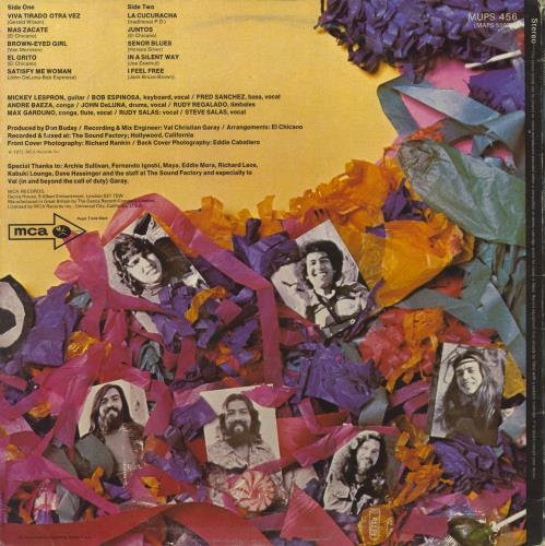 El Chicano Celebration vinyl LP album (LP record) UK IMHLPCE805874