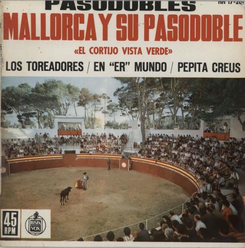 El Cortijo Vista Verde Mallorca Y Su Pasodoble 7" vinyl single (7 inch record / 45) Spanish 2OC07MA759743