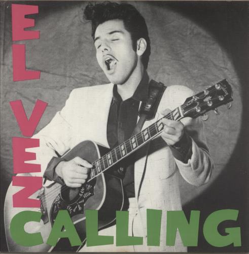 El Vez El Vez Calling - Brown Marbled Vinyl 7" vinyl single (7 inch record / 45) US VEZ07EL868709