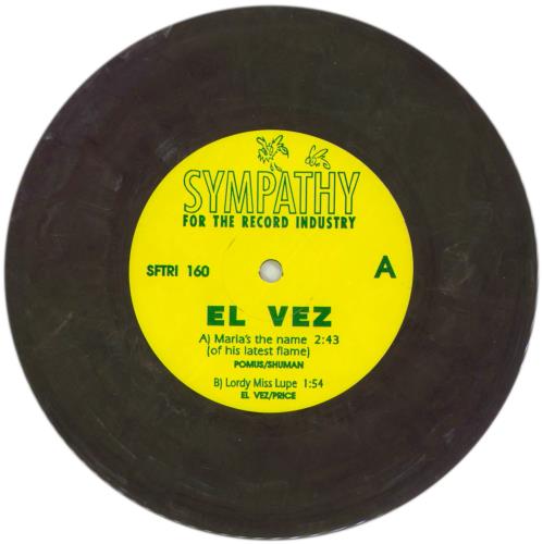 El Vez El Vez Calling - Brown Marbled Vinyl 7" vinyl single (7 inch record / 45) US VEZ07EL868709