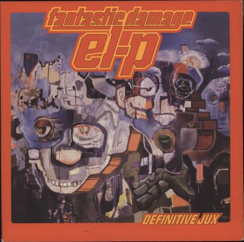 EL-P Fantastic Damage 3-LP vinyl record set (Triple Album) US 0--3LFA740418