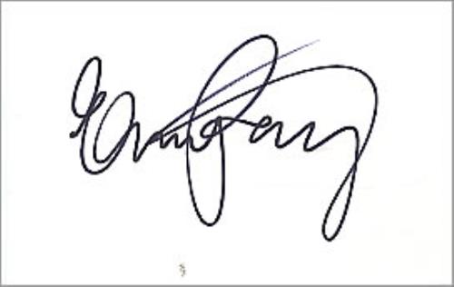 Elaine Paige Autograph On Plain Card memorabilia UK EPGMMAU260744