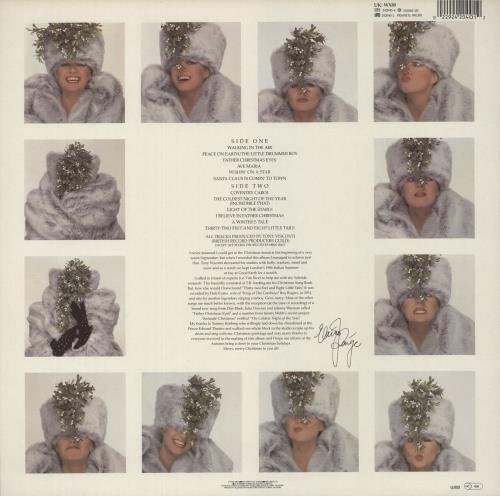 Elaine Paige Christmas vinyl LP album (LP record) UK EPGLPCH458407