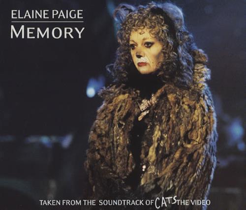 Elaine Paige Memory CD single (CD5 / 5") UK EPGC5ME382676