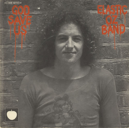 Elastic Oz Band God Save Us 7" vinyl single (7 inch record / 45) French EOZ07GO86084