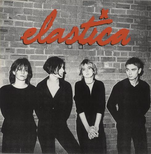 Elastica Elastica + Flexi/Booklet vinyl LP album (LP record) UK ELALPEL622119