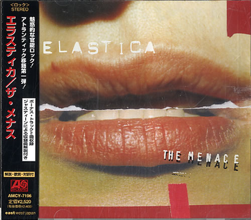 Elastica The Menace CD album (CDLP) Japanese ELACDTH620379