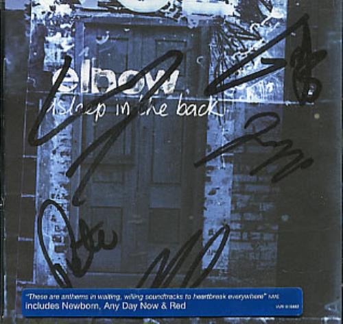 Elbow Asleep In The Back - autographed CD album (CDLP) UK EBWCDAS286542