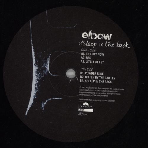 Elbow Asleep In The Back 2-LP vinyl record set (Double LP Album) German EBW2LAS819673