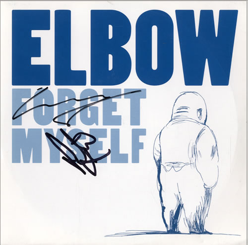 Elbow Forget Myself - Autographed 7" vinyl single (7 inch record / 45) UK EBW07FO466962