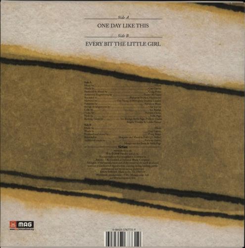 Elbow One Day Like This - 1/2 7" vinyl single (7 inch record / 45) UK EBW07ON435702