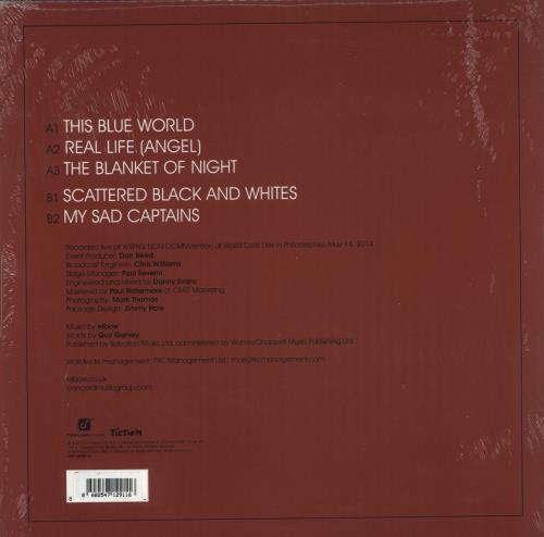 Elbow World Caf� Live EP 10" vinyl single (10 inch record) US EBW10WO864682