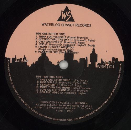 Eleanor Rigby Censorship - VG/EX vinyl LP album (LP record) UK G2HLPCE858547