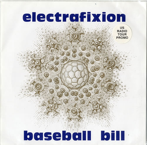 Electrafixion Baseball Bill - Gold vinyl 7" vinyl single (7 inch record / 45) UK ELX07BA622131