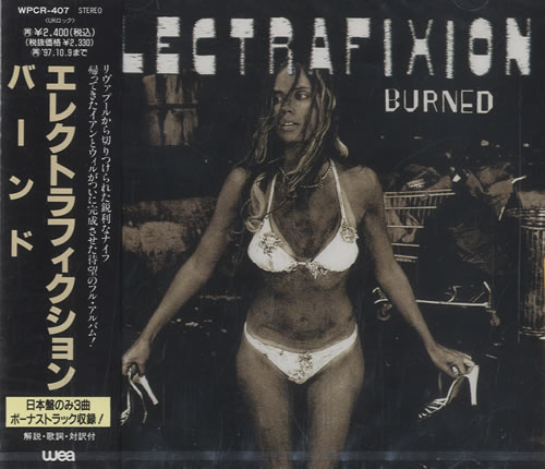 Electrafixion Burned - Sealed CD album (CDLP) Japanese ELXCDEL49752
