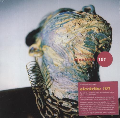 Electribe 101 Electribal Memories - Deluxe Edition + Signed Print - Sealed 4-CD album set UK 1014CEL856614