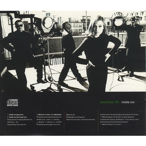 Electribe 101 Inside Out CD single (CD5 / 5") UK 101C5IN50328