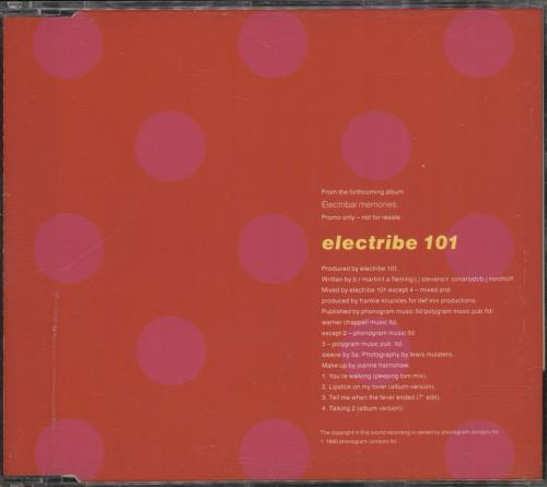 Electribe 101 Memories Sampler CD single (CD5 / 5") UK 101C5ME50329