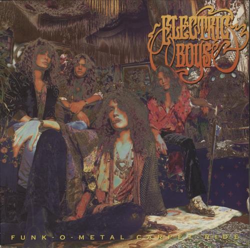 Electric Boys Funk-O-Metal Carpet Ride - Near Mint vinyl LP album (LP record) UK EBYLPFU857777
