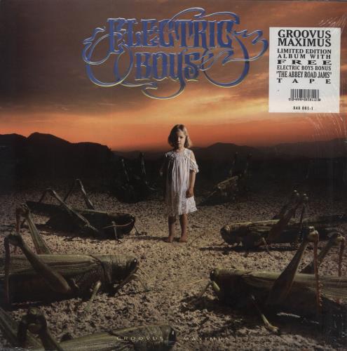 Electric Boys Groovus Maximus - Shrink vinyl LP album (LP record) UK EBYLPGR857787