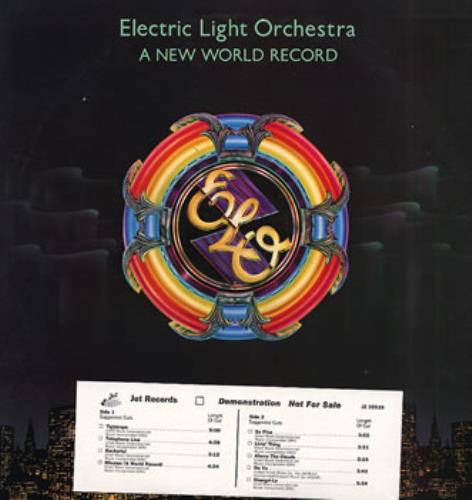 Electric Light Orchestra A New World Record vinyl LP album (LP record) US ELOLPAN118288