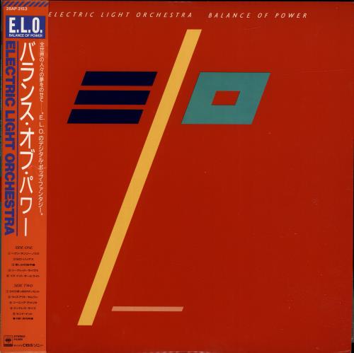 Electric Light Orchestra Balance Of Power - EX vinyl LP album (LP record) Japanese ELOLPBA698137