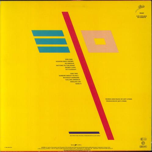 Electric Light Orchestra Balance Of Power - Stickered Sleeve vinyl LP album (LP record) UK ELOLPBA615952